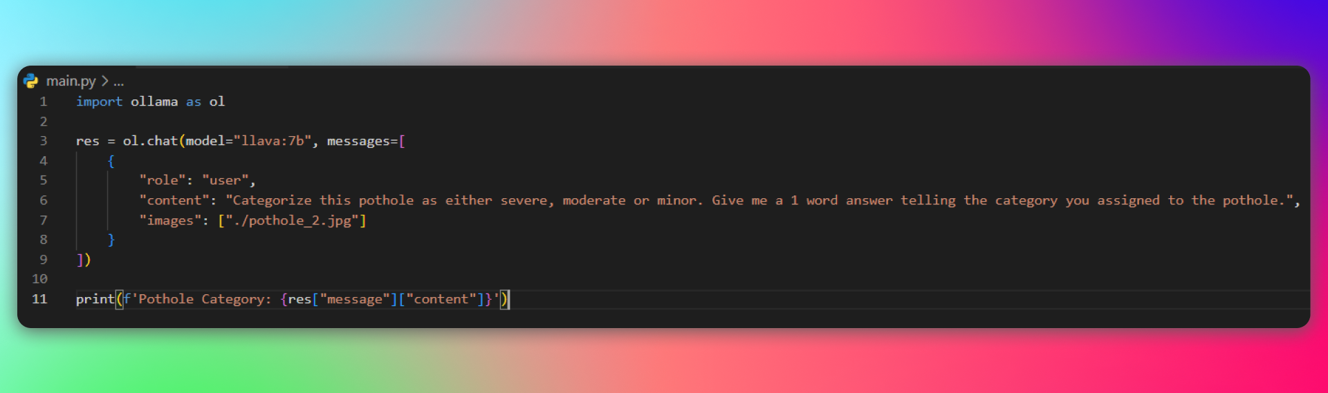 Python script