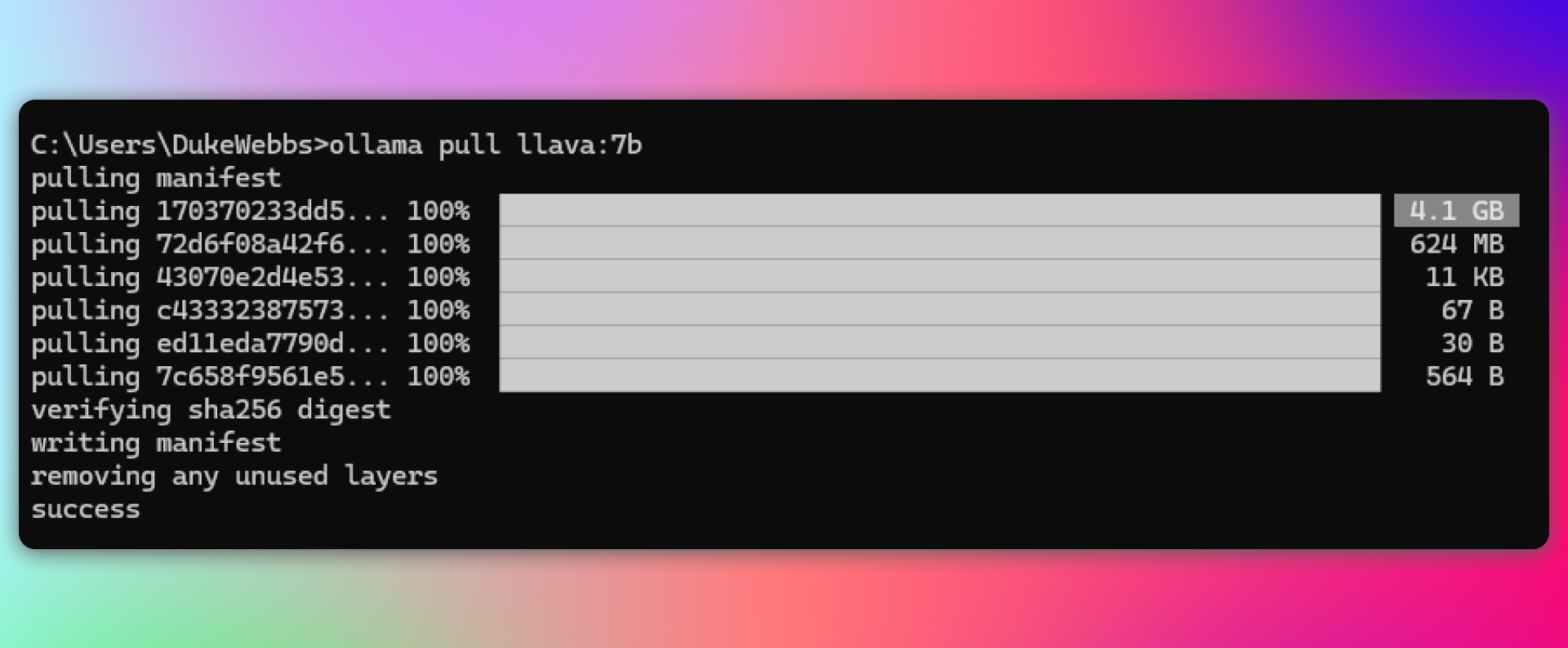 Downloading the model